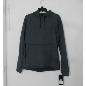 Layer 8 Qwick Dry Hooded Sweatshirt Gray Pockets Zipped NWT